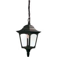 Netlighting Chapel Mini Outdoor Pendant Ceiling Light Black IP44