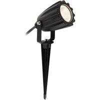 Netlighting Marley LED Wall & Spike Spot Black IP65