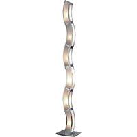 Netlighting Duna GU10 Floor Lamp 6 Light L1SGU10 Polished Chrome in Grey