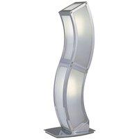 Netlighting Duna GU10 Table Lamp 2 Light L1SGU10 Polished Chrome in Grey