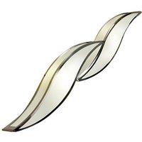 Netlighting Sintesys Wall Lamp GU10 2 Light Large Polished Chrome in Grey
