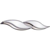 Netlighting Sintesys Wall Lamp GU10 2 Light Small Polished Chrome in Grey