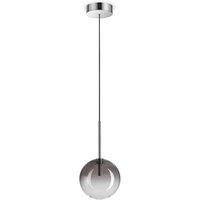 Netlighting Equinoxe 15cm Globe Pendant Ceiling Light Smoke Grey