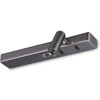 Netlighting Bonne Nuit Right LED Reading Wall Light Nickel 3000K in Grey