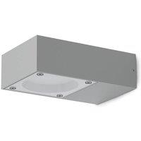 Netlighting Sirio Outdoor Wall Down Lamp Grey IP65