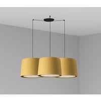 Netlighting Samba Triple Cylindrical Cluster Drop Light Yellow E27