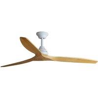 Netlighting Alo Large White Wood DC Ceiling Fan 6 Speed