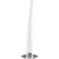 Netlighting Estalacta Table Lamp 1 Light GU10 IndoorOutdoor IP44 SilverOpal White in Silver