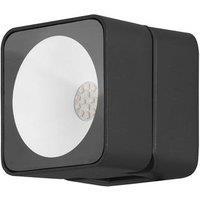 Netlighting Tilt LED Outdoor Modern Wall Lamp Urban grey WarmWhite 3000K IP44 in Black