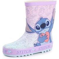 Disney Girl's Stitch Lilo & Stitch Kids Purple Welly | Size: 1
