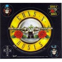 Guns N Roses Logo Motif Multi Stickers