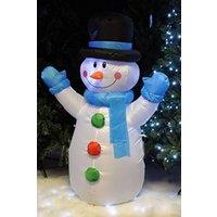 Marco Paul 4ft Inflatable Snowman Christmas Decoration | Size: 120 cm