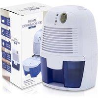 Tanness 500ml Portable Dehumidifier & Air Purifier - White
