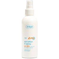 Ziaja Sun Moisturising Body Lotion In Spray Spf 50+ 170ml in White