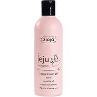 Ziaja Jeju White Bath & Shower Gel 300ml in Pink