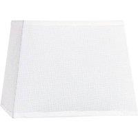 Netlighting Habana White Square Shade 160 200 x 152mm Suitable for Wall Lamps