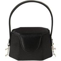 Women's Fashion Bucket Bag Handbag with Crossbody Shoulder Chain in Black