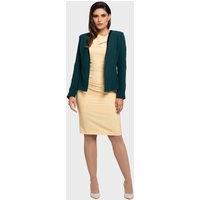 LBV Fashion Women's Petite Nokara Jacket in Dark Green | Size: 10