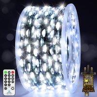 Garwarm LED Christmas Tree Lights Outdoor Fairy Lights String Lights in White