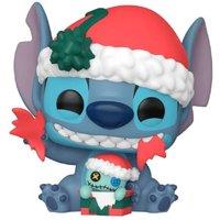 Funko Pop Disney Lilo & Stitch Christmas Stitch Unwrapping Gift Figure 1522