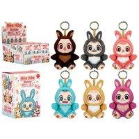 PMS Mochi Pop 12Cm Henhao Bunny Themed Keyring Plush