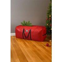 Neo 7.5FT Heavy Duty Deluxe Christmas Tree Storage Bag in Red