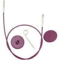 Groves & Thames CABLE 94CM PURPLE - Cable: Circular: Interchangeable: Purple: 94cm - KnitPro