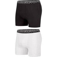 Atlas for Men Men's Stretch Boxer Shorts Pack of 2 in Black | Size: 2XL