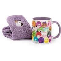 Squishmallows Women's Mug & Sock Gift Set | Purple | Official Merch
