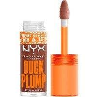 NYX Professional Makeup Women's Duck Plump Lip Plumping Gloss in Mocha Me Crazy | Size: 7ml