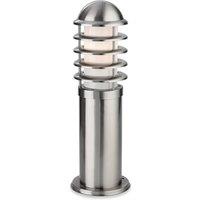 Netlighting Penrith Bollard 450mm Stainless Steel IP44 in Grey