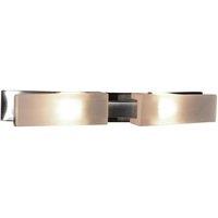 Netlighting (0037 007) Arco Wall 2 Light G9 Satin Nickel in Grey