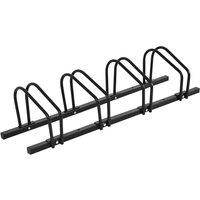 Costway 4 Bike Rack Bicycle Storage Rack for Bike Stunt Bike in Black