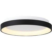 Netlighting Niseko Ring Ceiling 78cm 58W LED 3000K 4700lm Black 3yrs Warranty