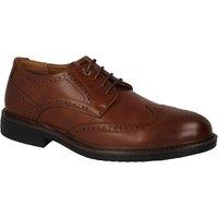 Thomas Blunt Men's Smart Lace Up Brogue Shoes in Tan | Size: 9