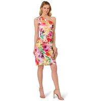 Adrianna Papell Women's Print One Shoulder Dress | Size: 12