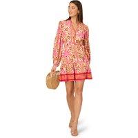 Adrianna by Adrianna Papell Women's Printed Flounce Dress | Size: 6