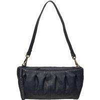 Pure Luxuries London Women's 'Marcelline' Leather Evening & Clutch Bag in Navy