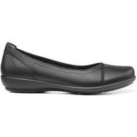 Hotter Women's Wide Fit 'Robyn II' Ballet Pumps in Black | Size: 3