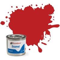 Humbrol Enamel Paint 14ml No 60 Scarlett Matt
