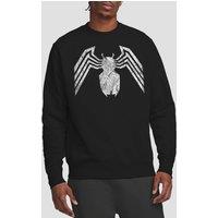 Marvel Venom Emblem Sweatshirt in Black | Size: Small