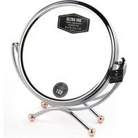 Danielle Creations Magnifying Chrome Gold Vanity Mirror in Silver