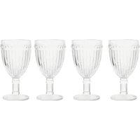 Orsina Auclair Set Of Four Wine Glasses in Clear
