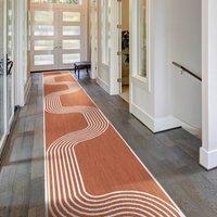 runrug Carpet Runner Rug - Indoor/Outdoor, Reversible, 2mm - Tequila Sunrise in Terracotta | Size: 60 cm x 360 cm