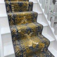 runrug Stair Runner Carpet for Staircases - Soft & Comfy, 9mm - 'Native' in Beige | Size: 60 cm x 720 cm