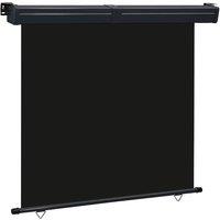 Berkfield Home Balcony Side Awning 160x250 cm Black