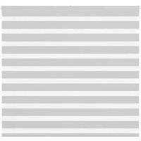 Berkfield Home Zebra Blind Light Grey 165x100 cm Fabric Width 160.9 cm Polyester