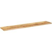 Berkfield Home Table Top 180x30x2.5 cm Rectangular Solid Wood Rough Mango in Brown