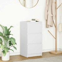 Berkfield Home Sideboard White 37.5x35x76 cm Engineered Wood