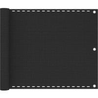 Berkfield Home Balcony Screen HDPE 75x400 cm Anthracite in Black